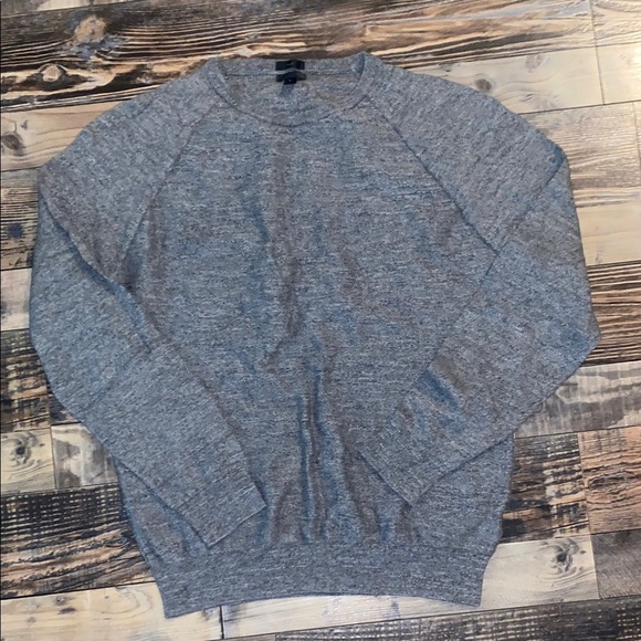 J Cree cotton Grey Sweater size Large - Picture 1 of 3